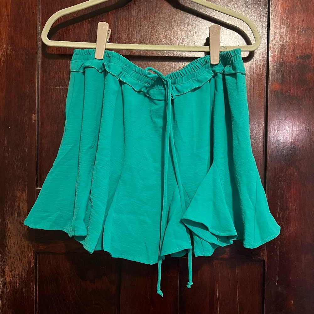 Nellie Mae Kelly Green Swing Skort SIZE **XL**
